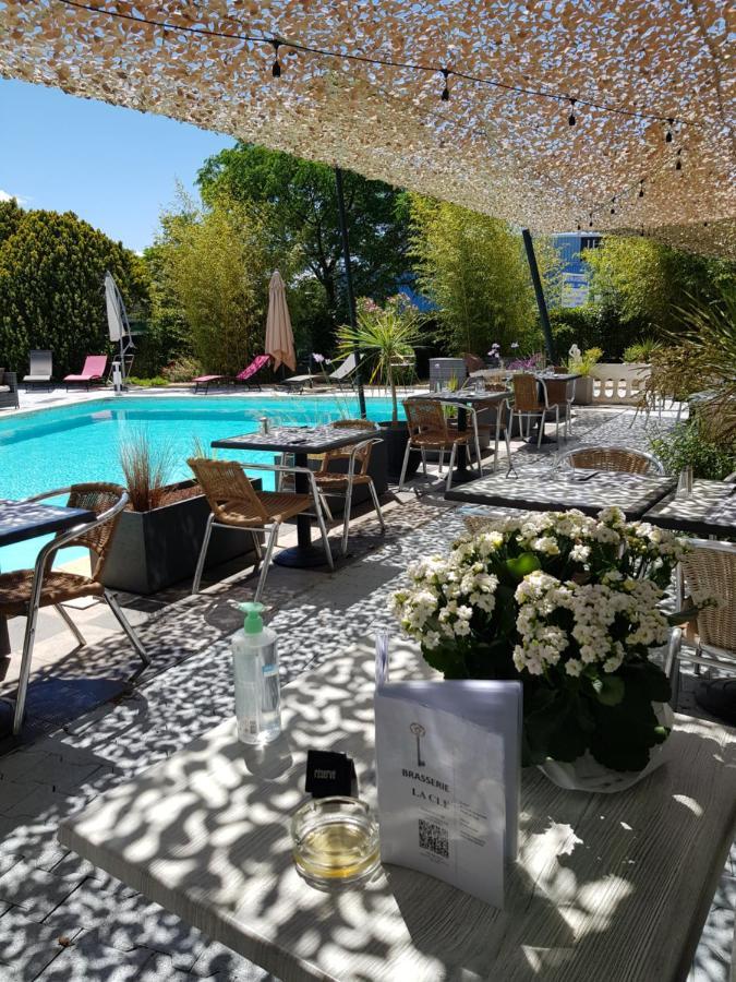 Hotel La Clé Saint-André-de-Sangonis Esterno foto